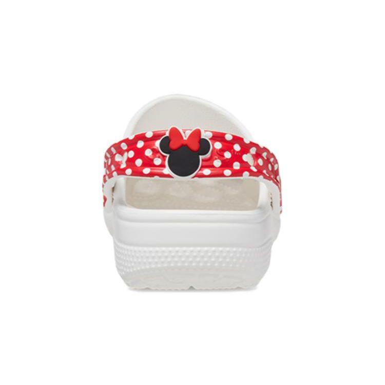 Crocs Classic Clog Disney Minnie Mouse (TD) Kids Sneakers White Red 208710-119