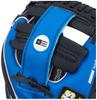 Lezax Guts LEAGUE Kinder Soft-Baseballhandschuh (Ball enthalten), Synthetisches Leder, 9 Zoll, Schwarz x Blau, GLBM-5765