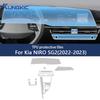 Film Protecteur de Tableau de Bord en TPU pour Kia Niro SG2 2022-2023 Anti-Rayures Accessoires d'Intérieur