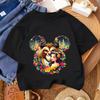 Street Style Boys Girls Tee Beauty And The Beast Trendy Fashion Cartoon Design Summer Kids Casual Outfit