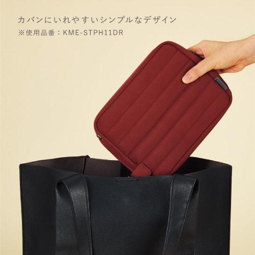 KOKUYO Stand Tool Pouch KOKUYO ME Tartan Red KME-STPH11DR