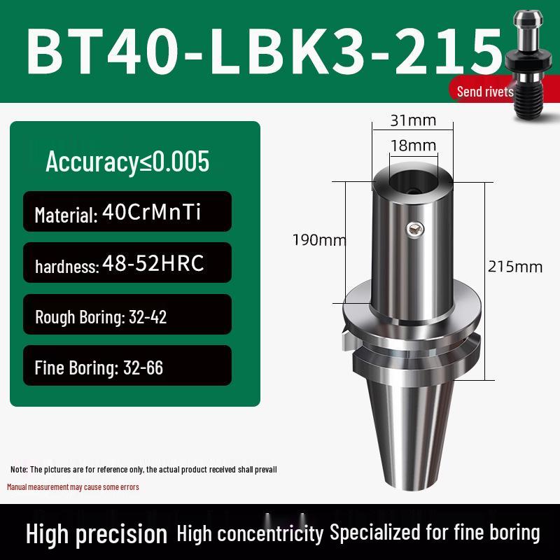 BT50-LBK Series Boring Bar Holder for 30/40 Machining Center Extension