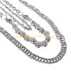 49MD Punk Pants Chains Fashion Rock Jeans Waist Accessories Men Hip hop Skull Pendant