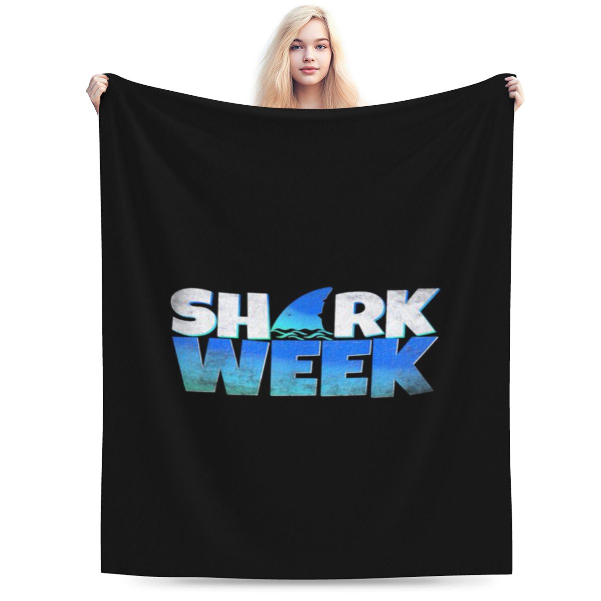 Shark Lover 2025 Ocean Conservation Week TShirt Personalized Comfortable Decorate Home An UltraSoft Micro Fleece Blanket 75x100cm