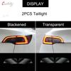 For Tesla Model 3 Y 2017- PPF Blackened Headlight Taillight Foglight Protective Film Modification Black Color Changing Films