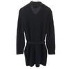 AIGNER Made In Italy Long Sleeve Knit Cardigan 44 Black Coat Women Used