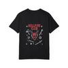 Hellfire Club T Shirt White Red Skull and Symbols Print for Casual Wear