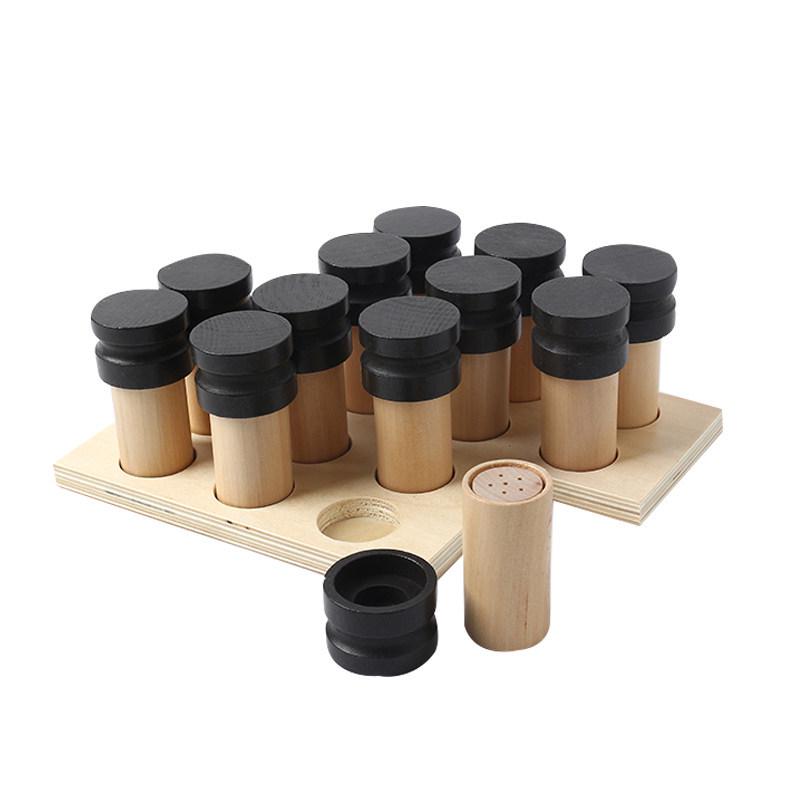 Монтессори сенсорные обонятельные трубки для дошкольного образования и детского сада.