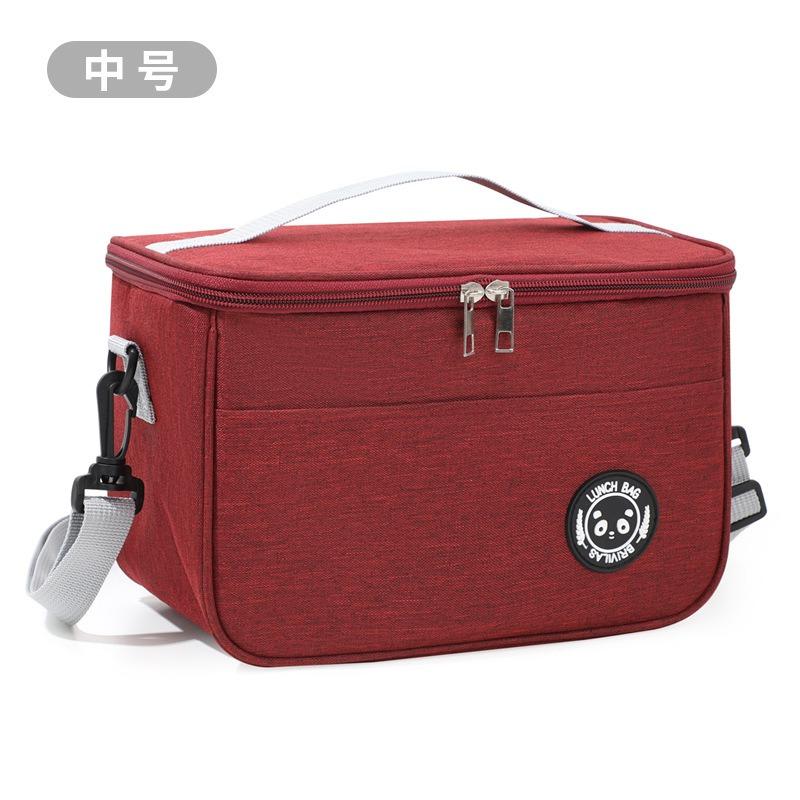 Amaz Ice Cube Folding Ice Bag Thickened Thermal Insulati Bag Picnic Bento Portable Work with Meal Lunch Fresh-keeping Bag