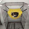 Breathable Cat Cage Hammock Adjustable Lanyard Cat Hanging Bed Kitten Swing Bed  Small Animal