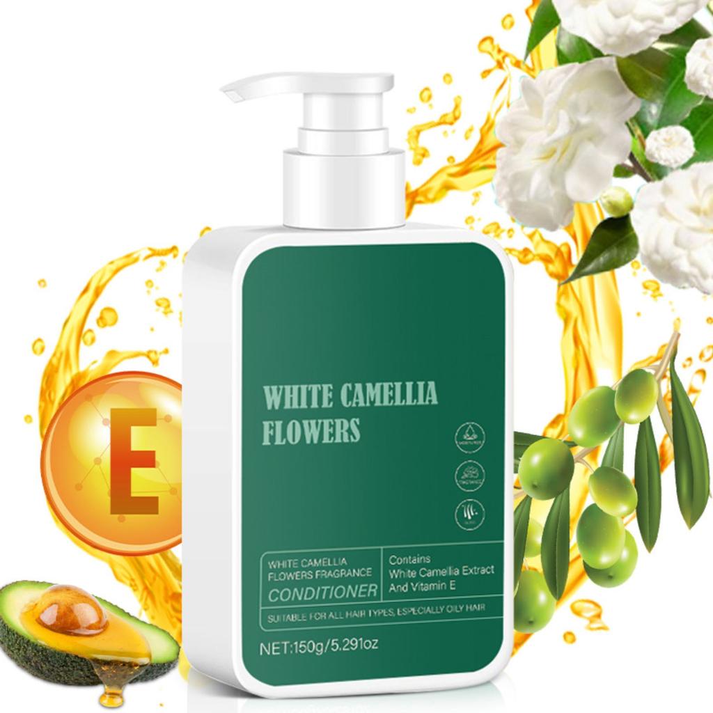 Kamelia Kontrola Oleju Wygładza Suche Puszące się Włosy Maska Odżywka 150g