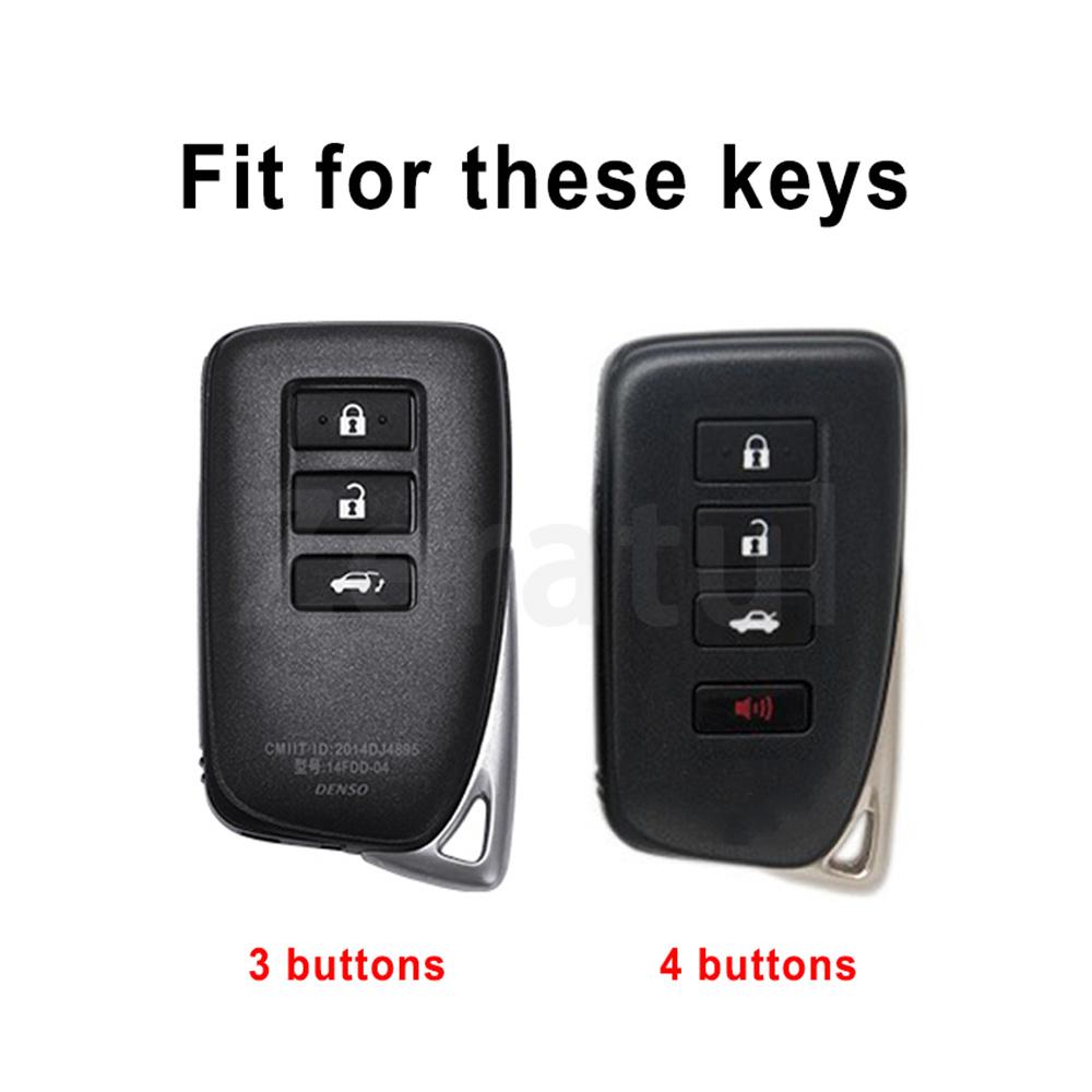 Soft Tpu Car Key Cover Case For Lexus Nx Gs Rx Is Es Gx Lx Rc 200 250 350 Ls 450H 300H Shell Holder Keychain Accessories