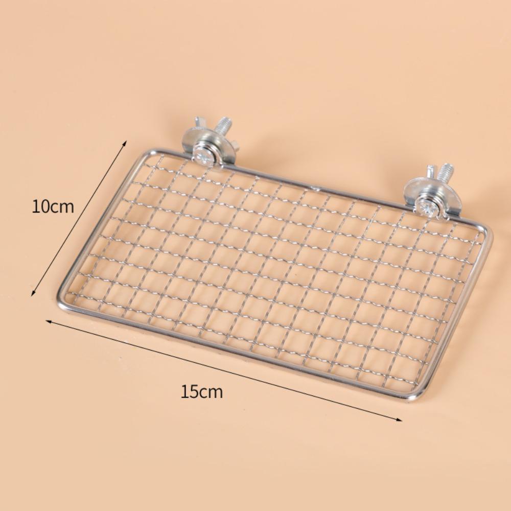 

New Stainless Steel Parrot Resting Stand Versatile Washable Bird Resting Spot Non Rusting Non-Toxic Parrot Toy Cage Supplies