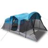 VidaXL Tunnel Camping Tent 8 Person Blue Waterproof, Tent, Garden Tent, Outdoor Shelter, Camping Tent, 94786