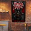 MMorbid Angels Heavy Rock Band Tapestry Polyester Digital Printing Background For Bedroom Wall Art Out Door Flag Concert Banner