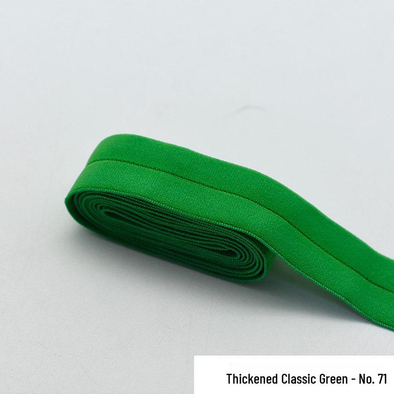 2-2.3cm Thick Elastic Fold-Over Binding Tape for Clothing and Jackets
