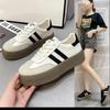 Women's Thick Sole Sneakers Fashion Casual Board Shoes for Women Tennis Training Shoes Forrest Gump Shoes Lace Up Platform Shoe
