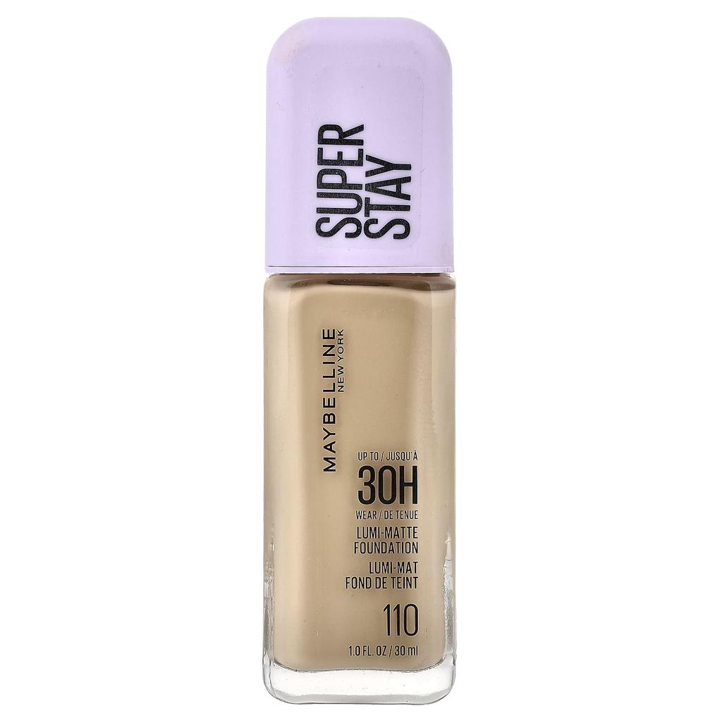 Maybelline, Super Stay, Lumi-Matte Foundation, 110, 30ml (1 fl oz)
