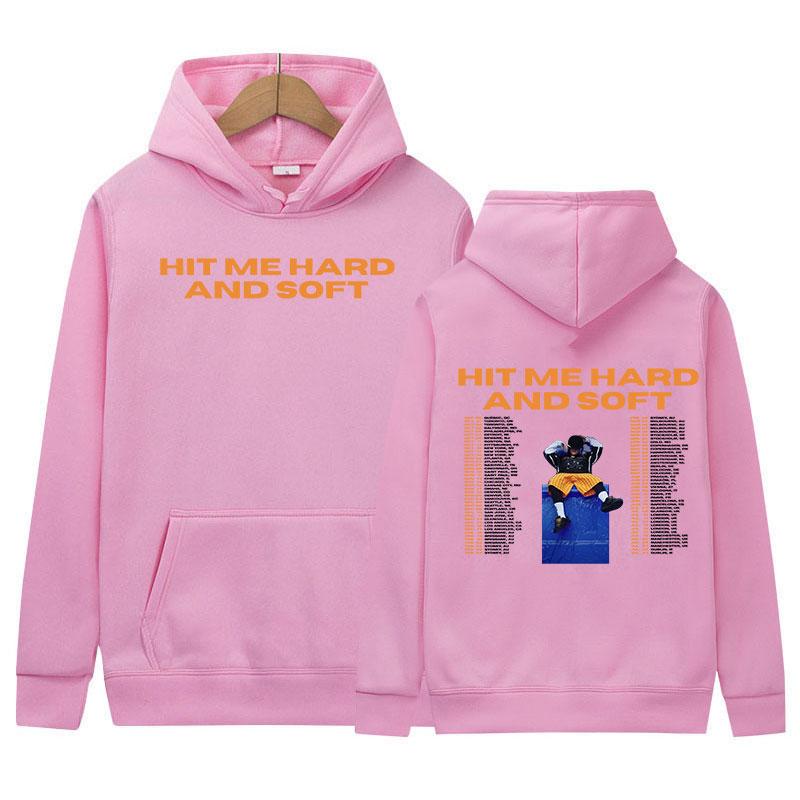 Hit Me Hard and Soft 2024 Tour Hoodie Men's Hip Hop Fashion Pullover Sweatshirt Man Gothic Vintage Oversized Hoodies Streetwear