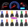 T5 SMD LED Car Light Indicator Car Dashboard Light T5 LED Bulb 12V Car Instrument Light Bulb Interior Indicator Auto Accessories