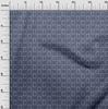 oneOone Georgette Viscose Blue Fabric Floral Sewing Craft Projects Fabric Prints By Yard 42 Inch