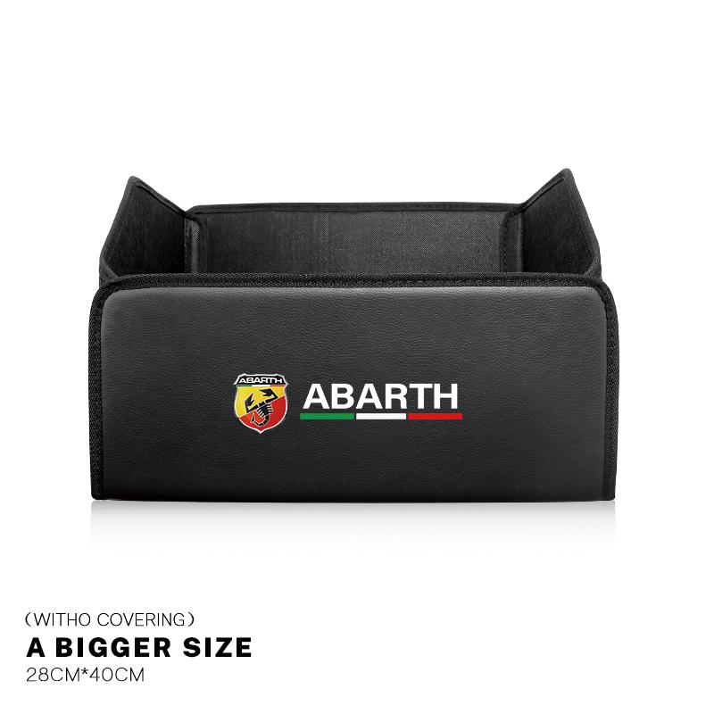 GGBFQ1 Skládací organizér na drobnosti do kufru auta pro Abarth Fiat 500 Tipo FR Punto Ducato Stilo Palio Bravo Pondo Viaggio