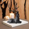 Creative Craft Deer Decoration Holiday Tabletop Ornaments Sculpture For Standing