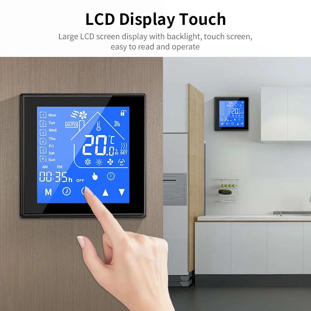 WiFi Smart Thermostat Temperature Control for Electric Floor Heating Water/Gas Boiler Temperature Tuya Google Home Alexa Yandex