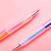 5pcs Rainbow Gradient Color Pens Set Gel Ink Vintage Marker Liner 0.5mm Ballpoint Stationery Gift