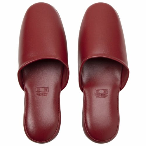 Comfortable Nippon Slippers, Red, Size 26cm, 348555, Perfect for Indoor Use or As Room Shoes.