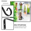 Outdoor Wall Hanging , Heavy-Duty Metal Hooks for Flower Pots, Iron Bird Feeder Hangers, Garden Courtyard Plant Holders