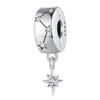 WOSTU Real 925 Sterling Silver 15 Styles Pet Vintage Heart Spacer Stopper Beads fit Wostu original Charm Bracelet Jewelry CQC593