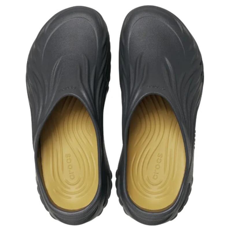 Crocs Echo WAVE CLOG Lightweight Retro Anti-Abrasion Toe Slippers Unisex Black