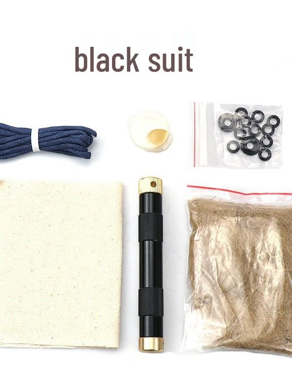 Portable Outdoor Compression Fire Starter Kit for Camping and Survival
