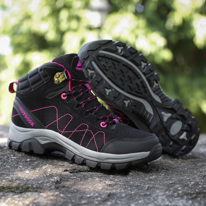 

YRZL Зимние термоботинки Мужские Водонепроницаемые Нескользящие Походные Ботинки Мужские Уличные Ботильоны Нескользящие Снежные Походные Ботинки для Сильного Снега 43 серебряный