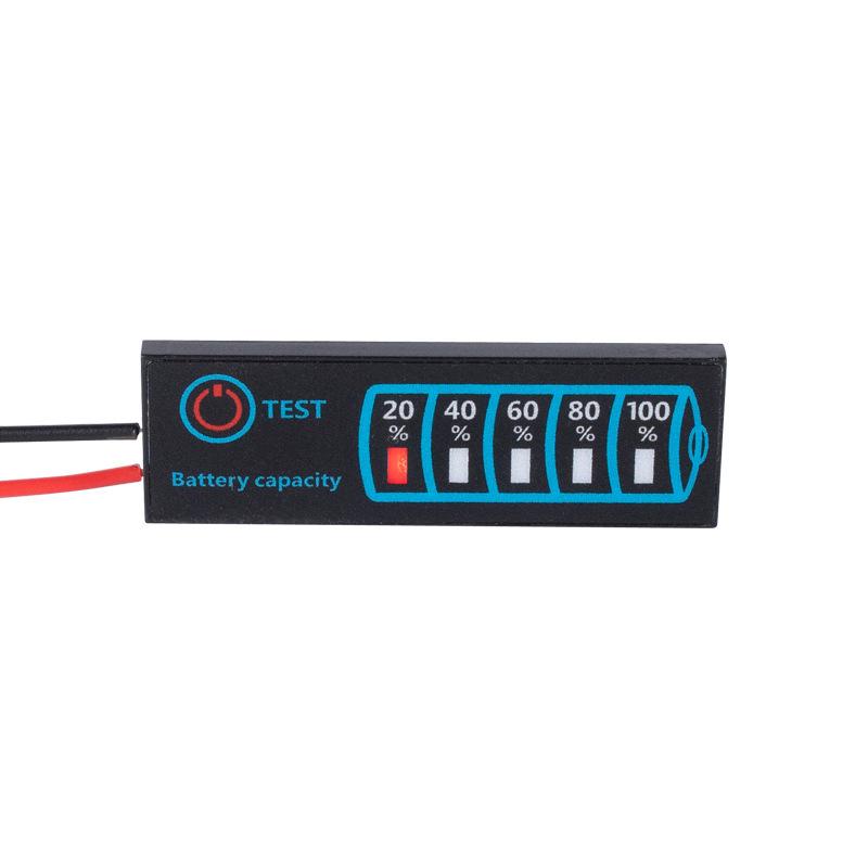 1s-8s 18650 li-ion lipo lítio 5-30v indicador de nível de bateria acidificada ao chumbo testador display lcd medidor módulo medidor de tensão de capacidade