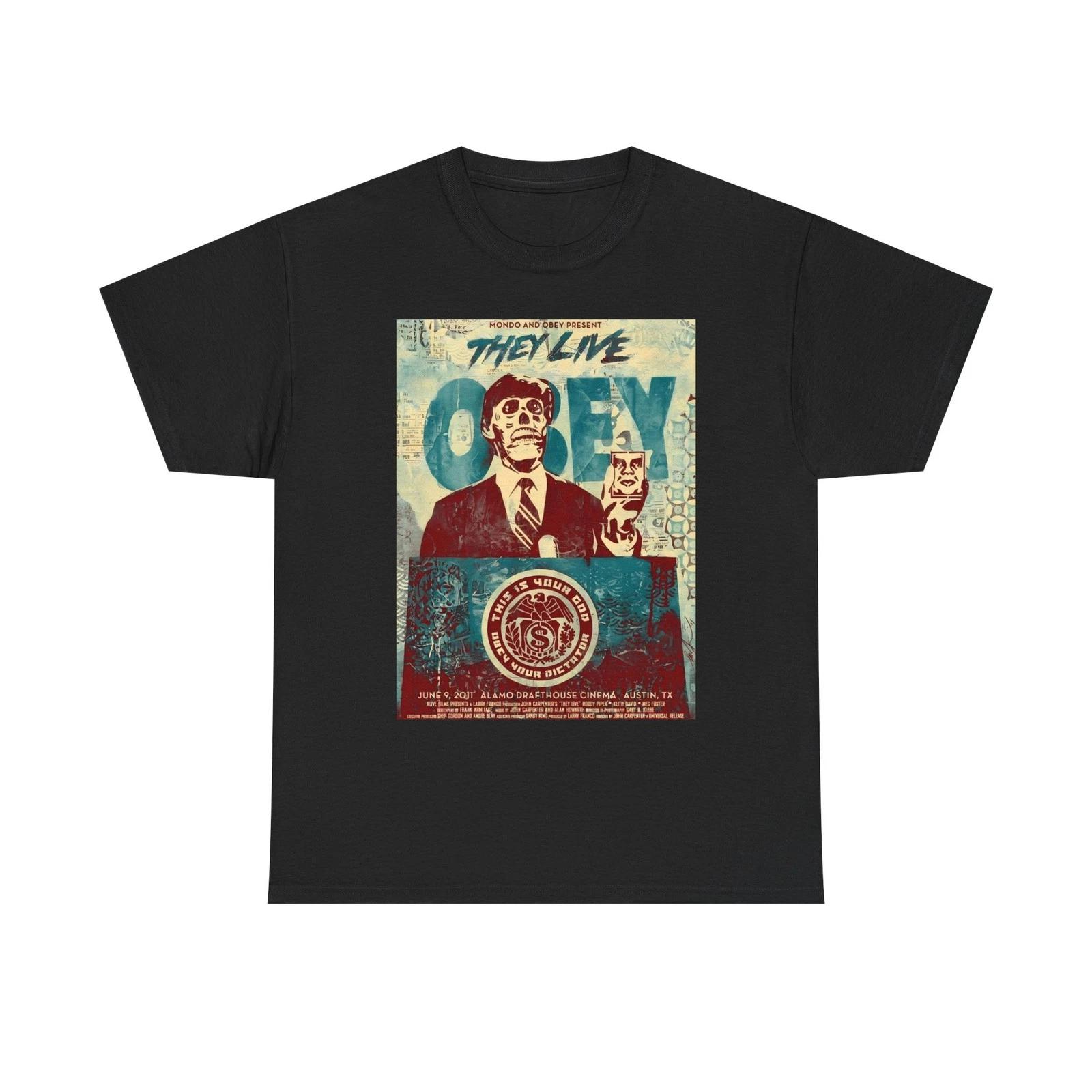 “They Live (1988) Cult Classic Sci-Fi Action Horror kids boys kids boys kids boys kids boys kids boys T-shirt 130