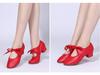 Women's 2025 Low-Top Latin Dance Shoes – Soft Sole, Shallow Mouth, Modern Style