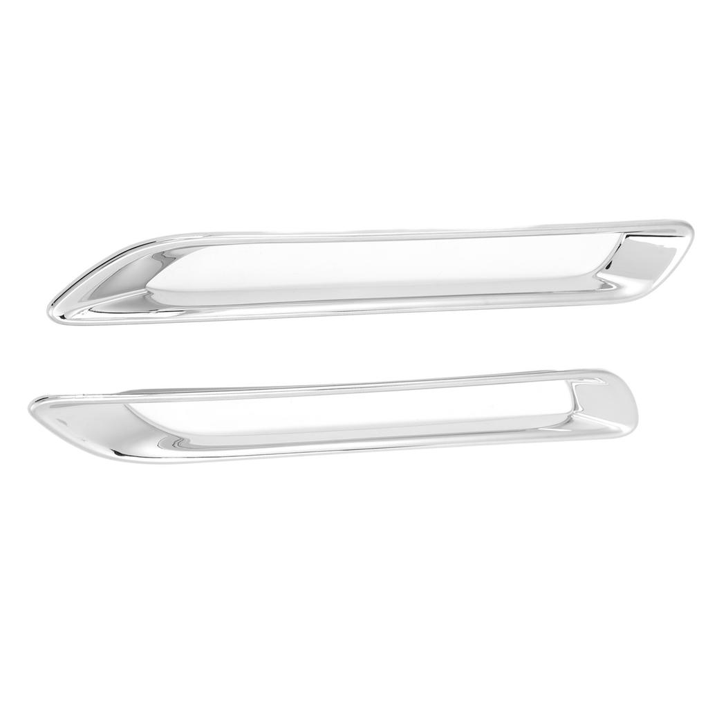 2 STÜCKE Auto Nebelschlussleuchtenrahmen Dekorabdeckung ABS Verchromt Ersatz für RAV4 2019‑2021