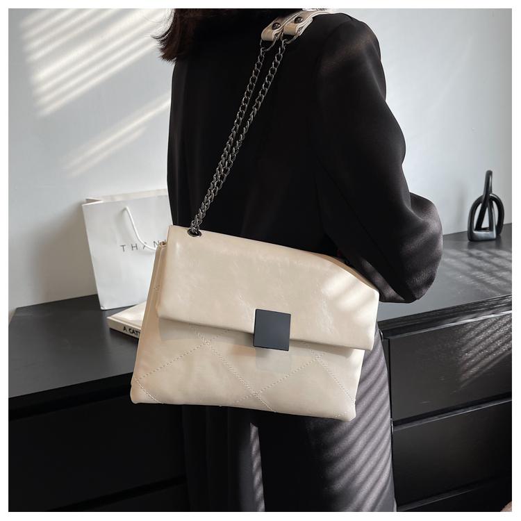 Neueste PU-Leder-Laptoptasche Einfache Handtaschen Berühmte Marken Damen-Umhängetasche Lässige Große Tragetasche Vintage Damen-Umhängetaschen