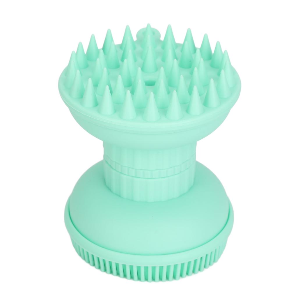 Facial Cleansing Brush Silicone Ergonomic Scalp Scrubber Exfoliator Cleanser for Face Wash