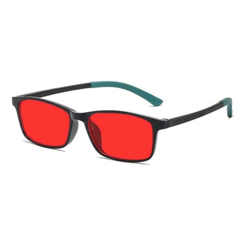 Ultra-Lightweight Square Frame Anti-Blue Light Glasses Unisex Classic Night Vision Driving Goggles Eye Protection Eyewear