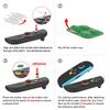 PlayVital Silicone Button Covers Thumb Grip Set for Nintendo Switch 2 Includes 8 Colorful ABXY Button Caps 4 Stick Caps & Joy-Con 2, & (White + Black)