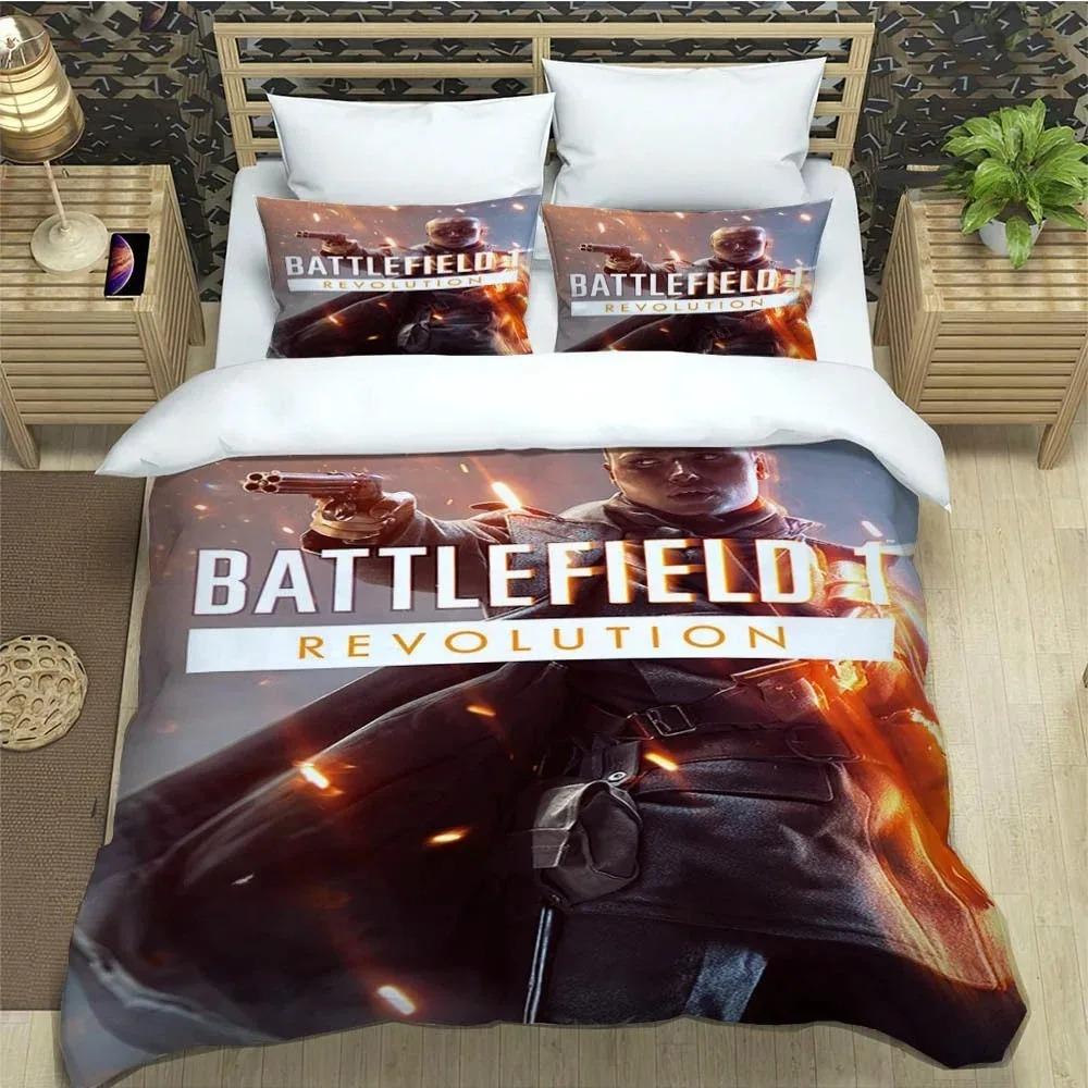 Game Battlefield Bedding Set For Bedroom Soft Modern Bedspreads Comefortable Kids Duvet Cover Quilt Cover And Pillowcase
