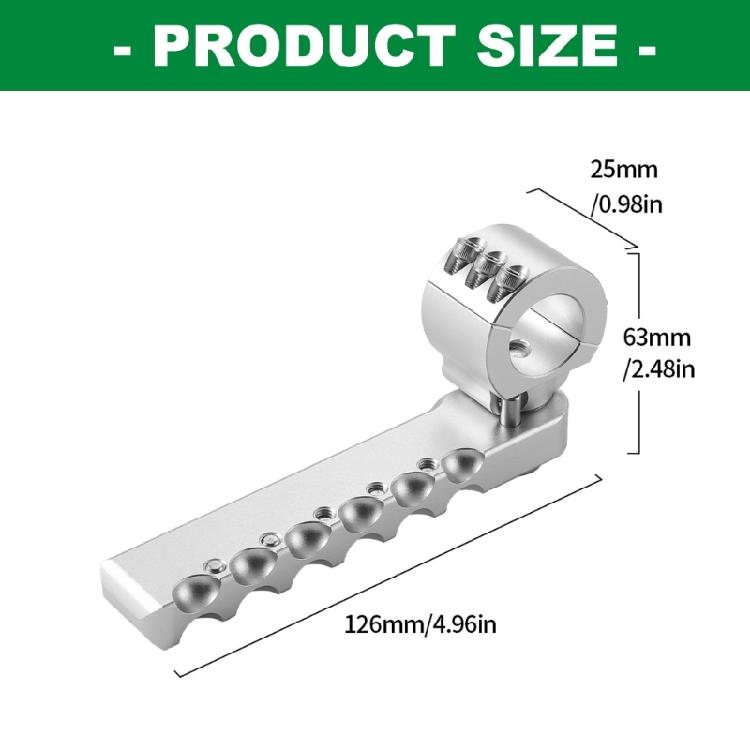 Foldable Motorcycle Footpegs High Grip Platform Aerospace Aluminum Quick Release Mechanism Off Roading Riding Enhanced