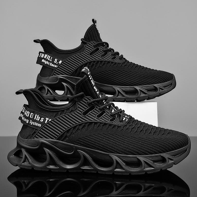 Sneakers Herr Mesh Andningsbara Platta Bekväma Dämpning Vardagslöpningsskor 2025 Nya Trendiga Original Tennisskor för Herrar