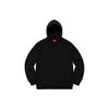 Supreme FW19 Week 12 Rhinestone Script Hooded Sweatshirt Black Men's SUP-FW19-1016