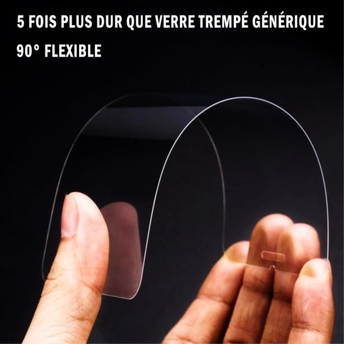 VCOMP® Pour Samsung Galaxy A23 5G 6.6": Pack de 3 Films Protection d'écran en verre d'aluminium super résistant 9H