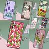 Tulips Flower Spring For OPPO A78 A98 A18 A38 A58 A5 A6 Pro A15 A17 A57 A16 A76 A96 A54 A74 A94 A40 A60 A80 Case