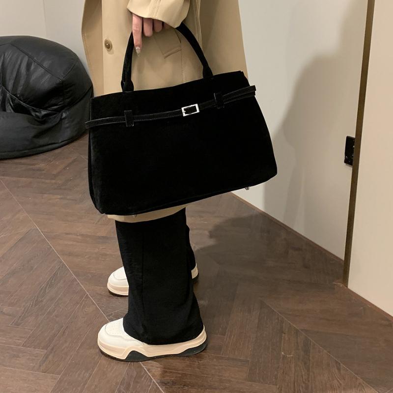 Tote Bag Ladies Autumn and Winter Large Capacity Retro Commuter Handbag Women Shoulder Bags
